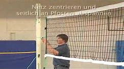 How to put up a Voleyball net