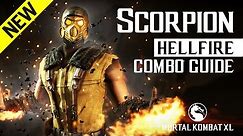 Mortal Kombat X: SCORPION (Hellfire) NEW Combo Guide