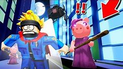 PIGGY INVADES JAILBREAK!! PIGGYS GLITCH INTO GAME TO DESTROY THE PIGGY EVENT IN ROBLOX JAILBREAK!!