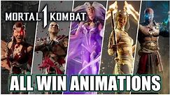 Mortal Kombat 1 - All Win Animations