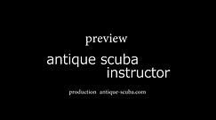 antique scuba instructor