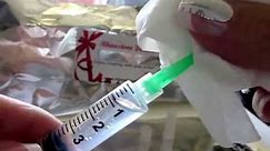 How to put E6000 glue into a syringe to make a glue dispenser for DIY craft projects