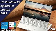 HP Pavilion 15-eg2091TU लैपटॉप रिव्यु हिंदी में | 12th Gen Core i5 + 16GB Ram + Windows 11 Home