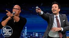 Dwayne Johnson and Jimmy Sing "You're Welcome" to Celebrate Live-Action Moana | The Tonight Show