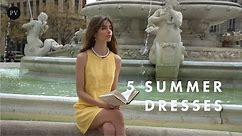 5 Elegant Summer Dresses You Need to See | Mara Lafontan | Parisian Vibe