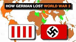 WHY DID GERMANY LOSE THE SECOND WORLD WAR?? #shorts