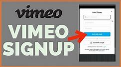 How to Sign-Up Vimeo Account | Create Vimero Account | Vimeo Account Registration 2022