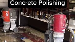 Concrete restoration polished concrete floors #epoxyfloor #polishedconcretefloors
