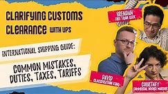 How To Avoid Common International Shipping Mistakes - Clarifying Customs Clearance