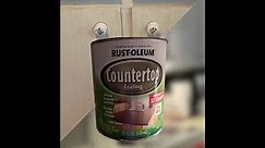 How to resurface your kitchen cabinets using Rustoleum Countertop paint