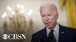 Biden discusses Hurricane Ida response ahead of Louisiana visit | full video