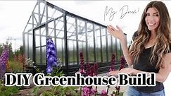 DIY Modern Greenhouse Build / Building My Dream Greenhouse using 2x4s