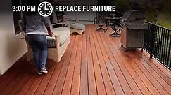 The Home Depot - Prep, stain and entertain all in the same...