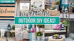 10 Outdoor DIY Projects that look amazing! | Outdoor DIY & Décor Challenge