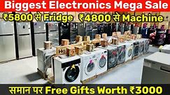 Cheapest Electronics & Home Appliances at 90% off | AC Fridge Cooler Washing Machine Small Appliance