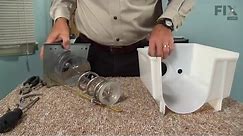 GE Refrigerator Repair – How to replace the Ice Bucket Auger