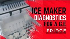 GE Fridge Icemaker Diagnostic Test And Teardown