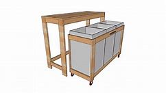DIY - Laundry Cart and Folding Table
