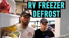 🥶 RV Freezer Defrost | Full Time RV Living | Changing Lanes!