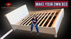 Build A Bed Frame || Easy DIY