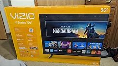 BIG TV ENERGY! 4K 50" VIZIO TV From Walmart Unboxing Overview