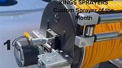 Custom Sprayer of the Month: dual 100 gallon skid with a small footprint. #sprayer #kingssprayers #sprayerdepot #sprayequipment