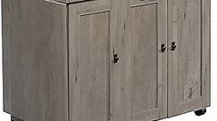 Sauder Miscellaneous Storage Sewing/Craft Cart/ Pantry cabinets, Mystic Oak finish