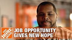 Job Opportunity Gives Associate New Hope | The Home Depot