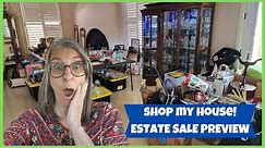 Shop My House - Estate Sale Preview - LIVE