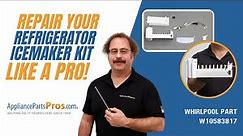 How To Replace: Whirlpool/KitchenAid/Maytag Refrigerator Icemaker Kit W10583817