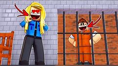 ESCAPING PRISON BY TRICKING GUARDS! (Roblox)