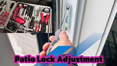Easy Fix Patio Sliding Door Lock#canada #doorlock #patio #easyfix