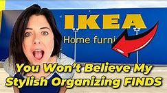 SHOP WITH ME AT IKEA SPRING 2024: Stylish New Home Organizing Finds!