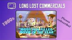 Vintage Commercials from the 1990s - 298 (Flintstones, Pixar, Toy Story, New York Carpet World)
