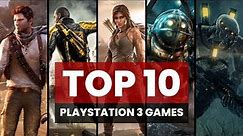 Top 10 | FAVORITE PS3 Games of ALL-TIME