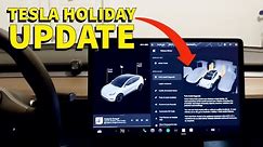 Tesla Model Y Holiday Update 2023.44.30.1 is here