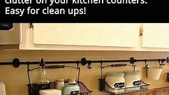 DIY CURTAIN ROD KITCHEN BASKETS!!!... - Recipes From Heaven