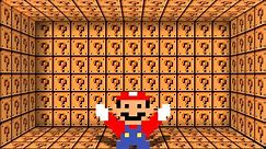 Can Mario Collect 999 item Blocks in Super Mario Bros.?