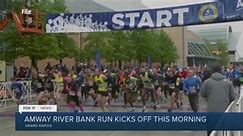 Ready, set, go! Amway River Bank Run kicks off in downtown Grand Rapids