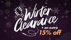 Get an EXTRA 15% OFF Winter Clearance! Use Code SALE15