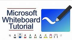 How to use Microsoft Whiteboard for Beginners 2023