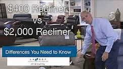 $400 Recliner vs $2,000 Recliner: 5 Differences You Need to Know