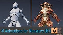 41 Animations For Humanoids Monsters