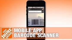 Barcode Scanner | The Home Depot Mobile App