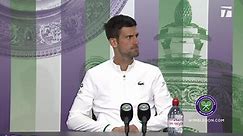 Novak Djokovic Quarterfinal Press Conference | Wimbledon