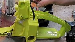 Part 4 Binford Bad Boy: Fix a leaking vent valve on Poulan Chainsaw