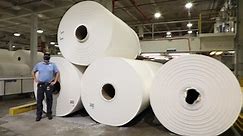 How toilet paper is made