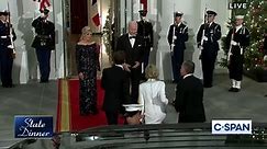 Joe and Jill Biden welcome Macrons to White House for state dinner