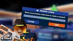 ALL AVAILABLE CODES IN NERF STRIKE | Roblox
