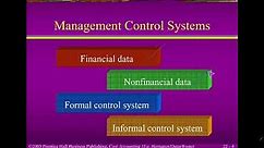MANAGEMENT CONTROL SYSTEM : FORMAL VS INFORMAL